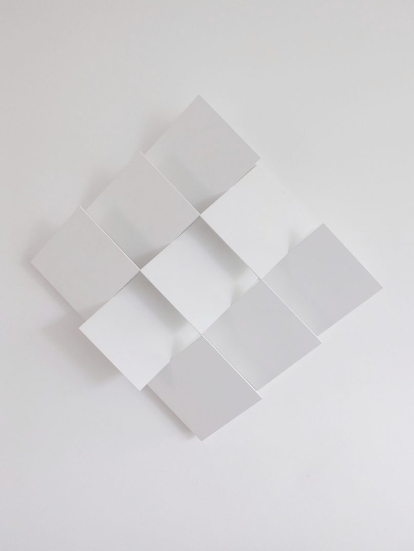 Sander Martijn Jonker, 2016, abstract relief, R167, 60 x 60 cm