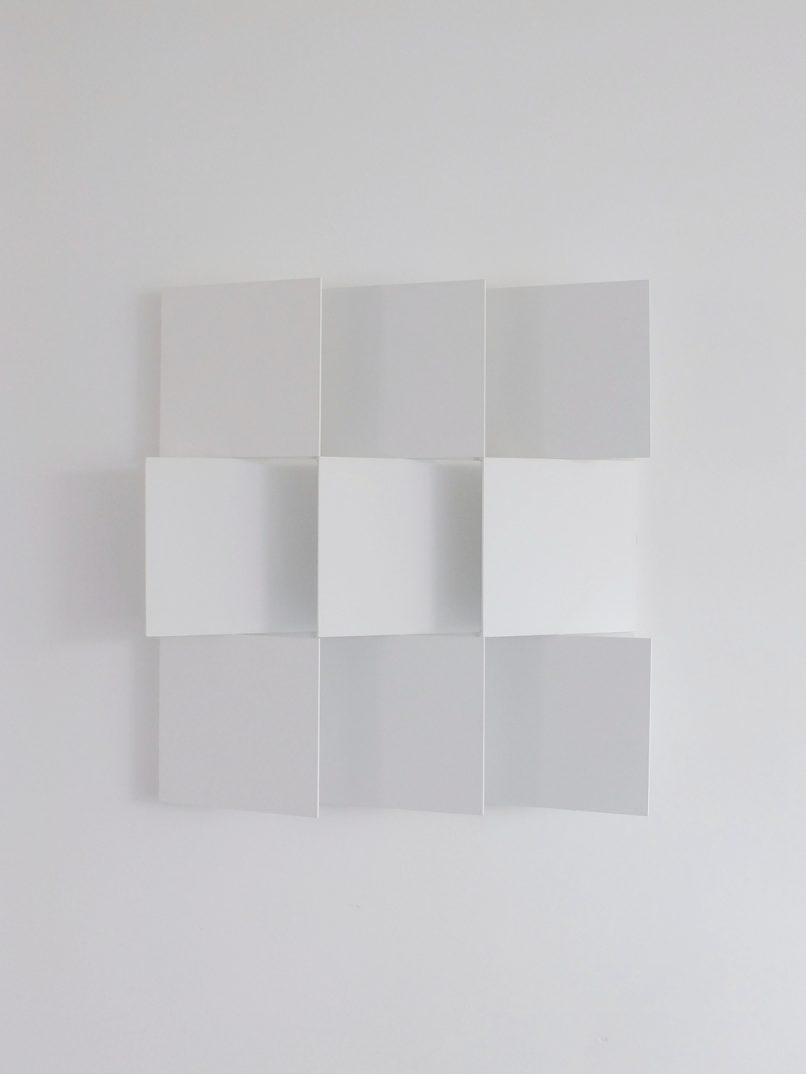 Sander Martijn Jonker, 2016, abstract relief, R167, 60 x 60 cm