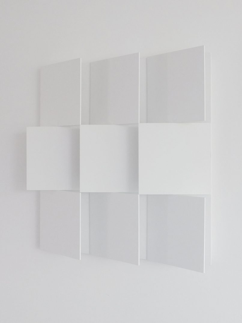 Sander Martijn Jonker, 2016, abstract relief, R167, 60 x 60 cm