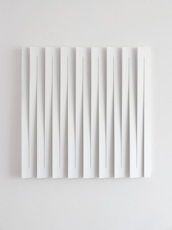 Sander Martijn Jonker, 2017, abstract relief, R171, 61 x 61 cm