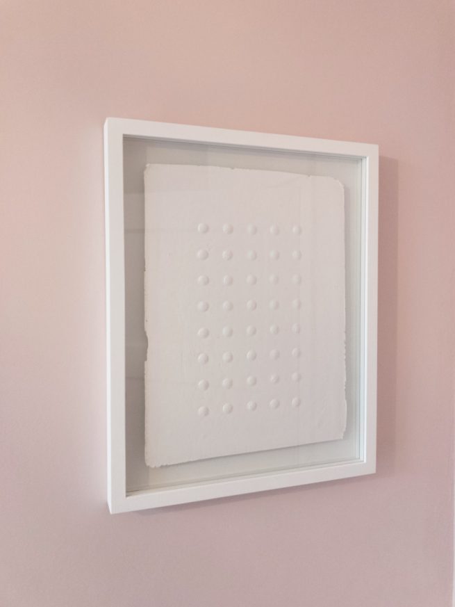 Sander Martijn Jonker, 2018, abstract relief, R181, 40 x 50 cm