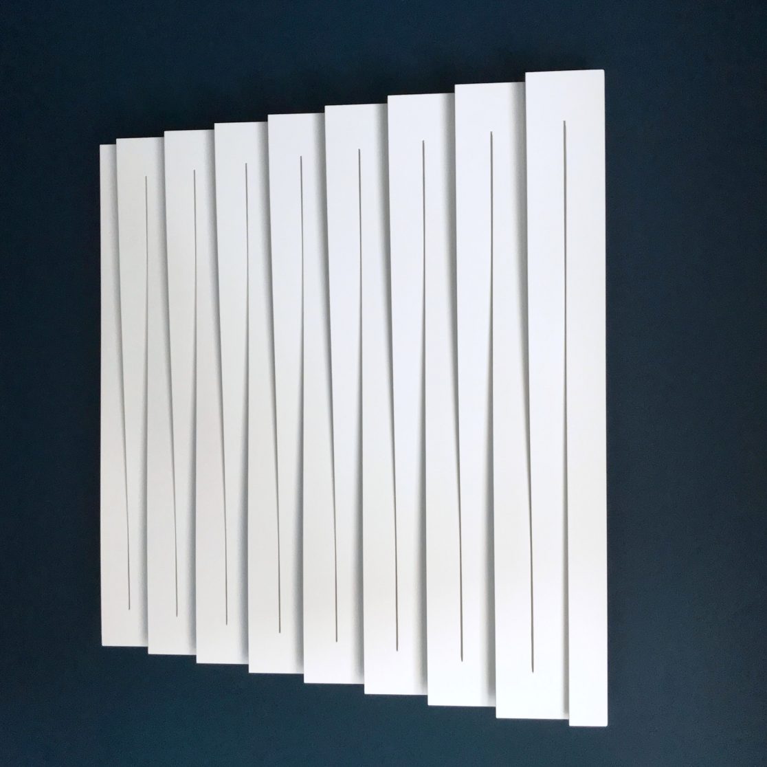 Sander Martijn Jonker, 2017, abstract relief, R171, 61 x 61 cm