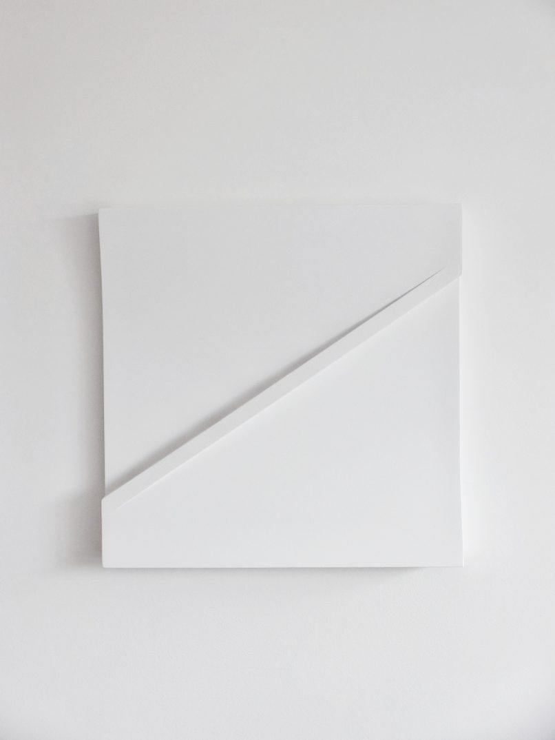 Sander Martijn Jonker, 2016, abstract relief, R164, 60 x 60 cm